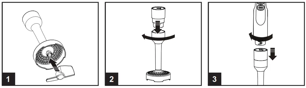 Midea MJ-BH1001W Hand Blender - 5