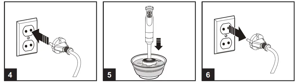 Midea MJ-BH1001W Hand Blender - 6