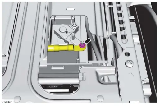 FLEET 2023 Ford E Transit All-Electric Van - battery cable