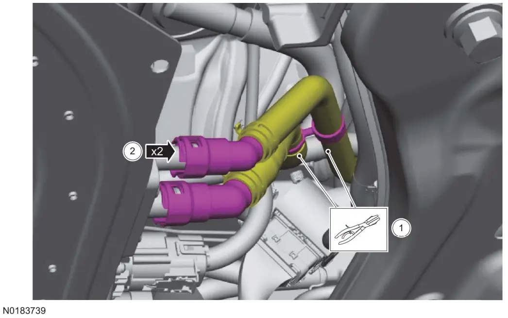 FLEET 2023 Ford E Transit All-Electric Van - coolant