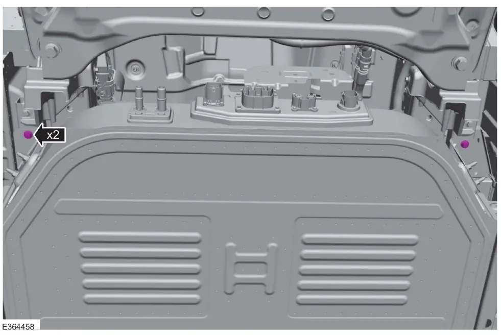 FLEET 2023 Ford E Transit All-Electric Van - mounting