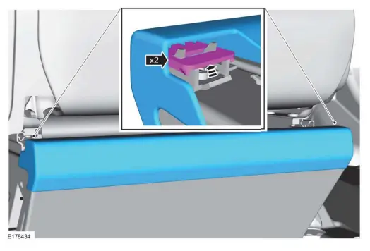 FLEET 2023 Ford E Transit All-Electric Van - trim panel