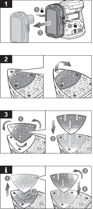 RYOBI-RPS18-18V ONE+Cordless-Palm-Sander-FIG-5
