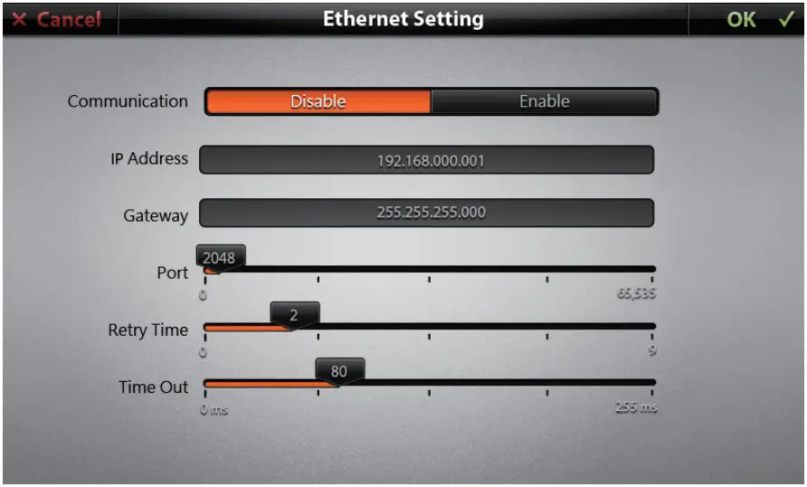 NOVAKON N07 HMI Intelligent IIoT Gateway - Ethernet Setting