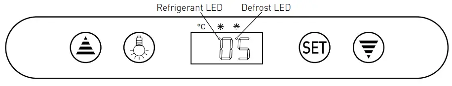 Arktic 233269 4 Shelves Refrigerated Display Cabinet -Operation