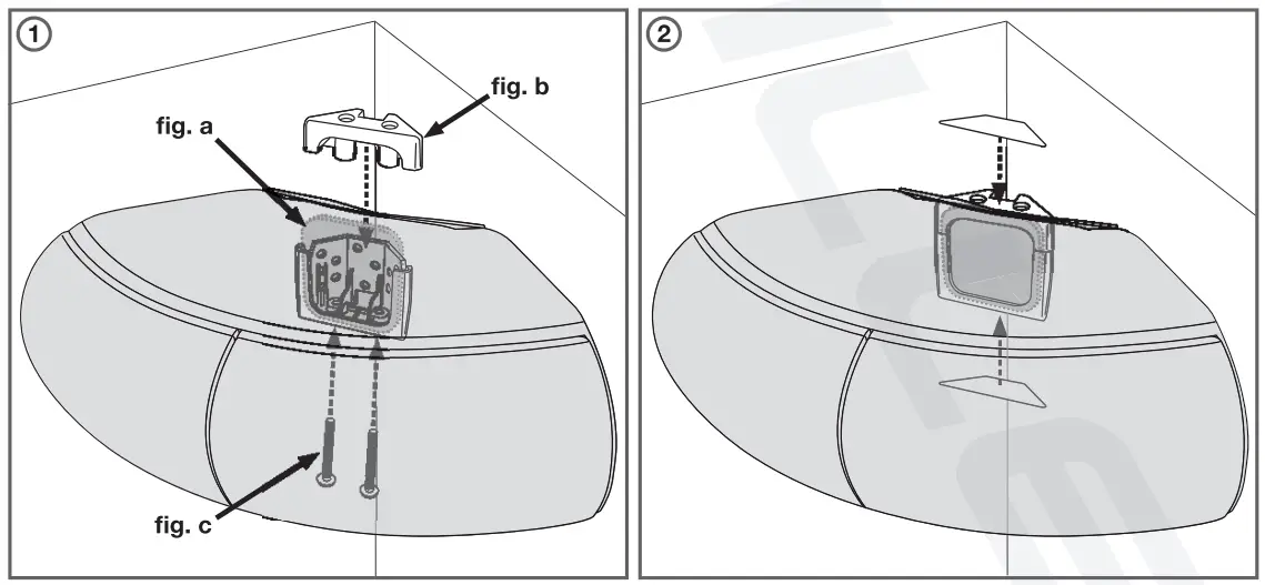ROCKVILLE WET-4D White Dual Indoor Outdoor Commercial 70V Speaker - figure 10