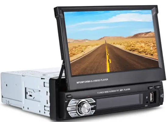Hikity 9601 MP5 and FM Receiver 7.0-Inch TFT LCD