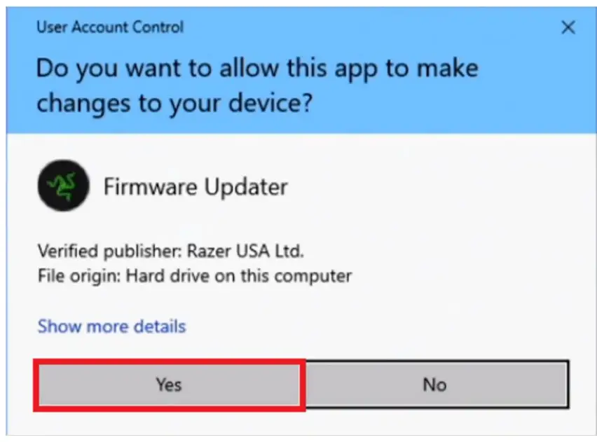 Razer Viper Firmware Updater -1