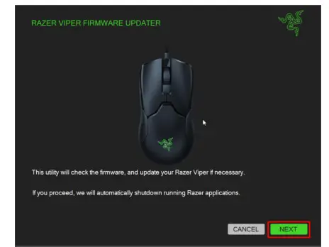 Razer Viper Firmware Updater -5