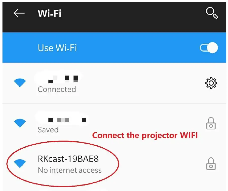 Projector wireless connection manual 2