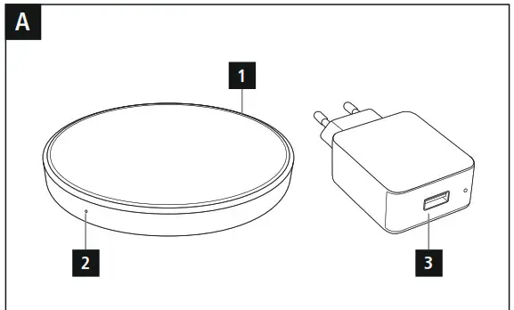 hama 00183382 FC7 5iP Wireless Charger Set- A