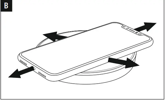 hama 00183382 FC7 5iP Wireless Charger Set- B