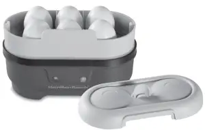 Hamilton Beach VS06 Egg Bites Maker with Hard Boiled Eggs Insert-