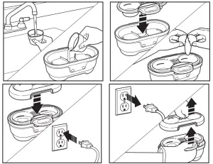 Hamilton Beach VS06 Egg Bites Maker with Hard Boiled Eggs Insert-Make Egg Bites1