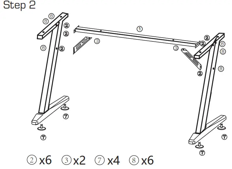 jaycar XC4314 Gaming Desk with RGB LEDs- Step 2