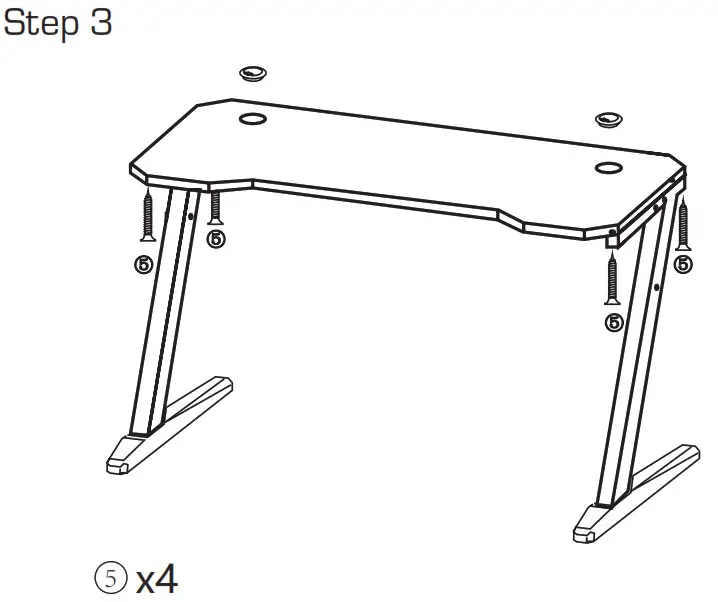 jaycar XC4314 Gaming Desk with RGB LEDs- Step 3