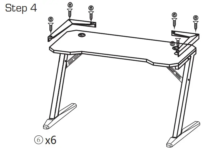jaycar XC4314 Gaming Desk with RGB LEDs- Step 4