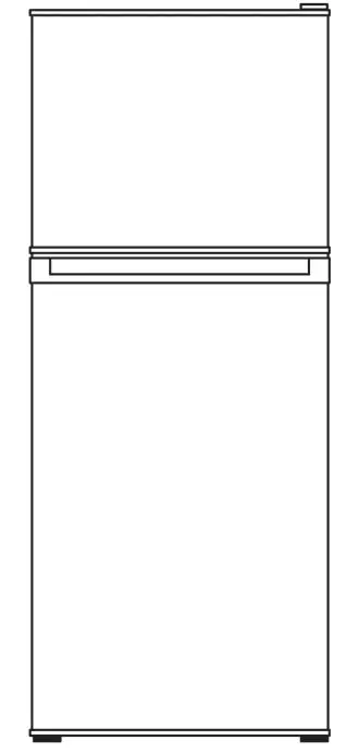 Eurotech Ed-rf221wh 221 Litre Fridge Freezer Instruction Manual Eurotech Ed-rf221wh 221 Litre Fridge Freezer Instruction Manual
