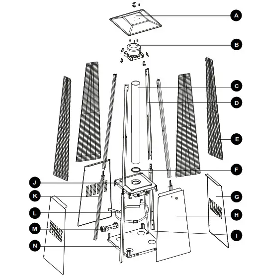 Qlima PGP 113 Outdoor Gas Stove - Overview