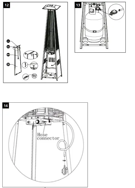 Qlima PGP 113 Outdoor Gas Stove - Pictures 14