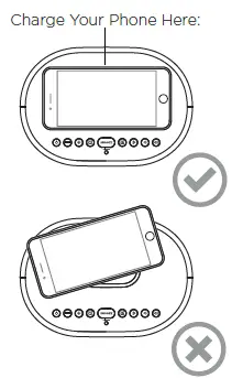 iHome iBTW41 TimeBoost Bluetooth Speaker with Wireless Charger fig 8