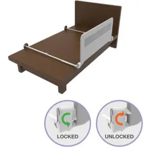 FIG 8 POSITIONING THE BED RAIL