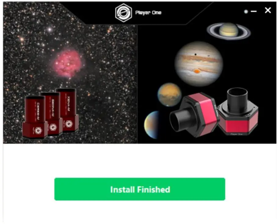 iOptron iCAM464C Planetary Camera-Install Finished