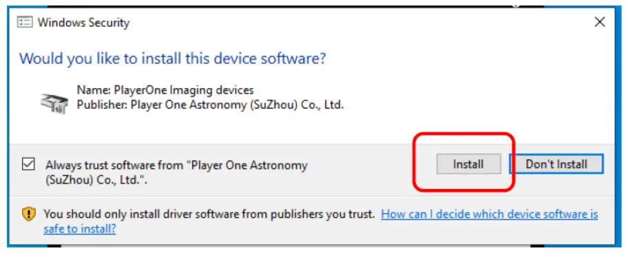 iOptron iCAM464C Planetary Camera-PlayerOne