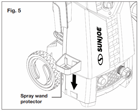 SUNJOE SPX2598P MAX RM 13A Electric Pressure Washer-Assembly4