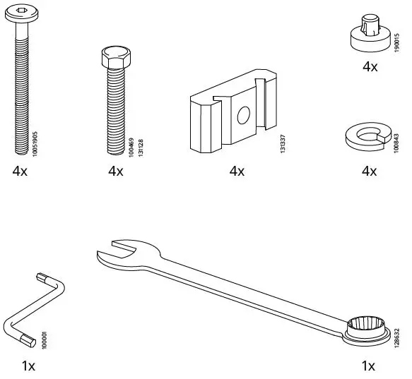 IKEA 190.117.77 MELLTORP Table Instruction Fig2