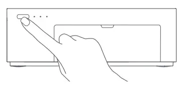 Amber M100 4x6 Inch Photo Printer - Power On