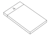 Amber M100 4x6 Inch Photo Printer - Refill 3