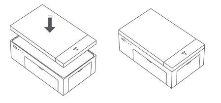 Amber M100 4x6 Inch Photo Printer - Storage