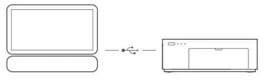 Amber M100 4x6 Inch Photo Printer - USB from a computer