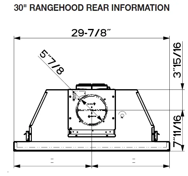 BERTAZZON-KTV30XV-Wide-Under-Cabinet-Range-Hood-FIG 3