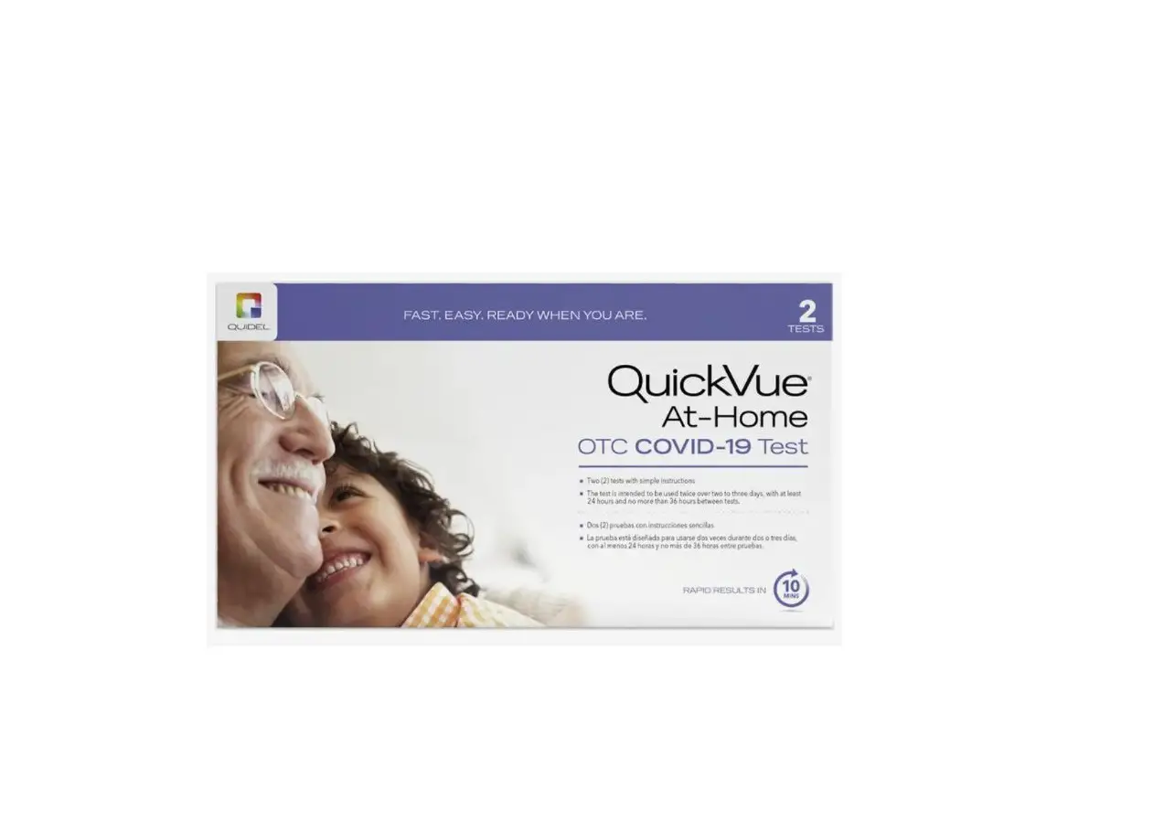 Quidel Quickvue At-home Otc Covid-19 Test Kit Instruction Manual