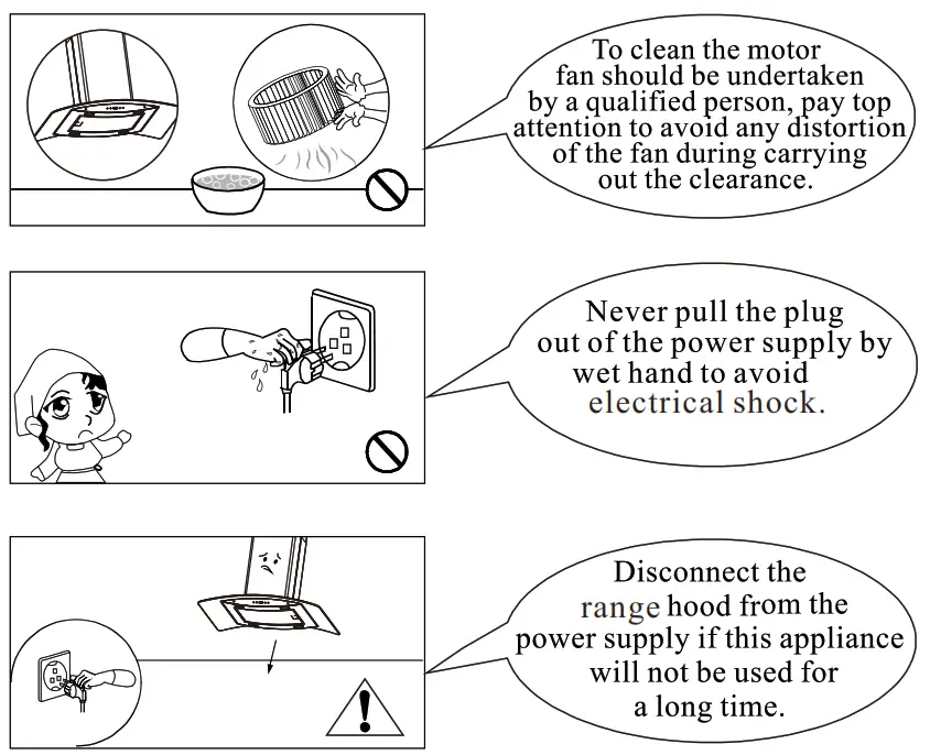 Empava 36RH09 30 in 400 CFM Ducted Kitchen Glass Island Range Hood - FIG3