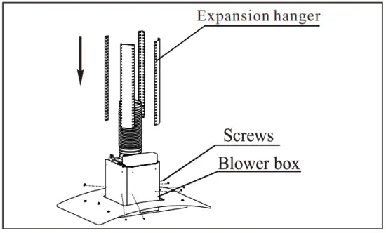 Empava 36RH09 30 in 400 CFM Ducted Kitchen Glass Island Range Hood - expansion