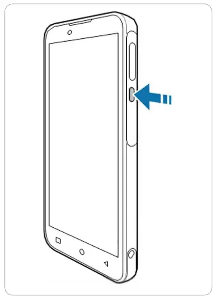 BLUEBIRD HF550 Hybrid Full Touch Handheld Computer -FIG 5