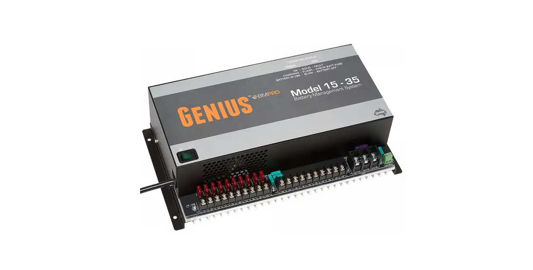 Bmpro 15-35 Genius Battery Management System Owner's Manual
