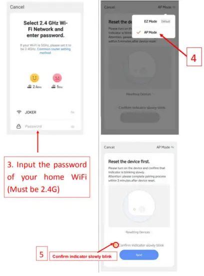 Dongguan Maijia Intelligent Technology US SS01 Smart Switch - Set the switch to AP mode 2