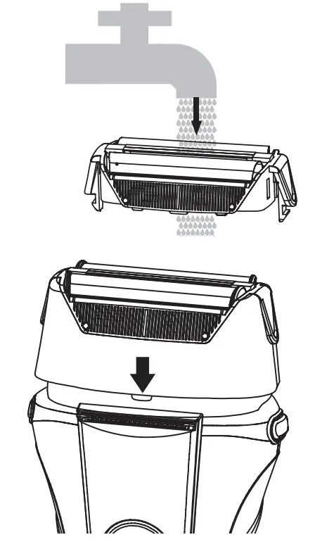 beurer HR 7000 Foil Shaver - Device description 4