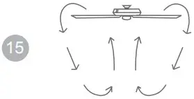 LIVING Olympia 52 ceiling fan l