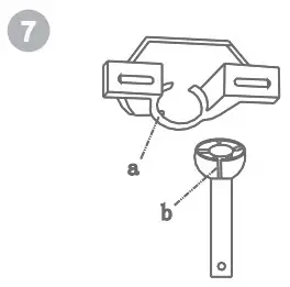 LIVING Olympia 52 ceiling fan the mounting