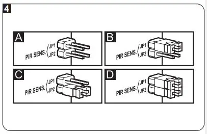 satel Aqua Ring Ceiling Mount Digital PIR 4