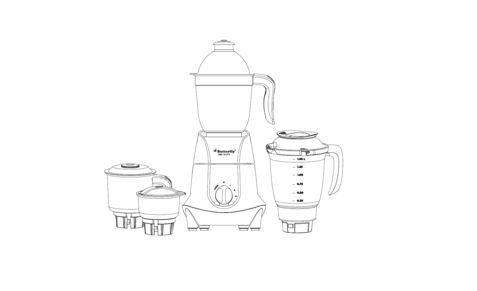 Butterfly Jet Elite Mixer Grinder User Manual Butterfly Jet Elite Mixer Grinder User Manual