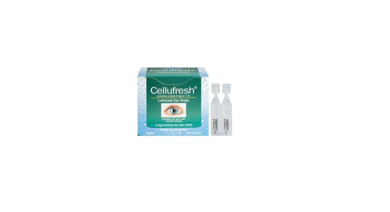 Allergan Pharmaceuticals 8197x Cellufresh Eye Drops User Manual