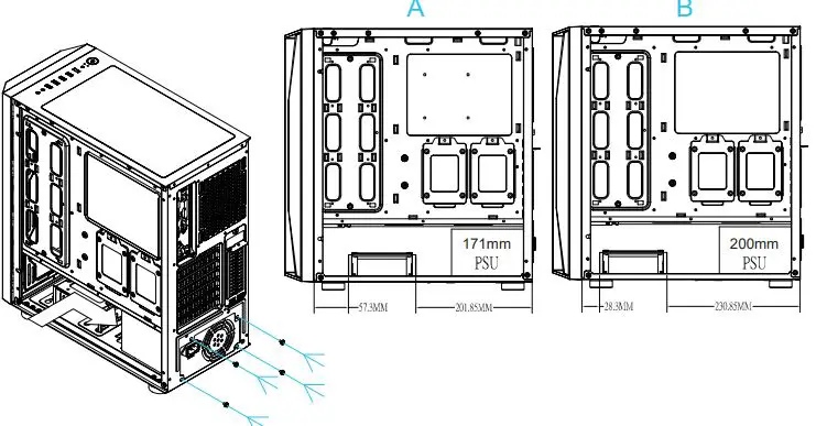 SILVERSTONE-FARA-B1-V2-Sleek-Tempered-Glass-Mid-Tower-Atx-Chassis-fig-9