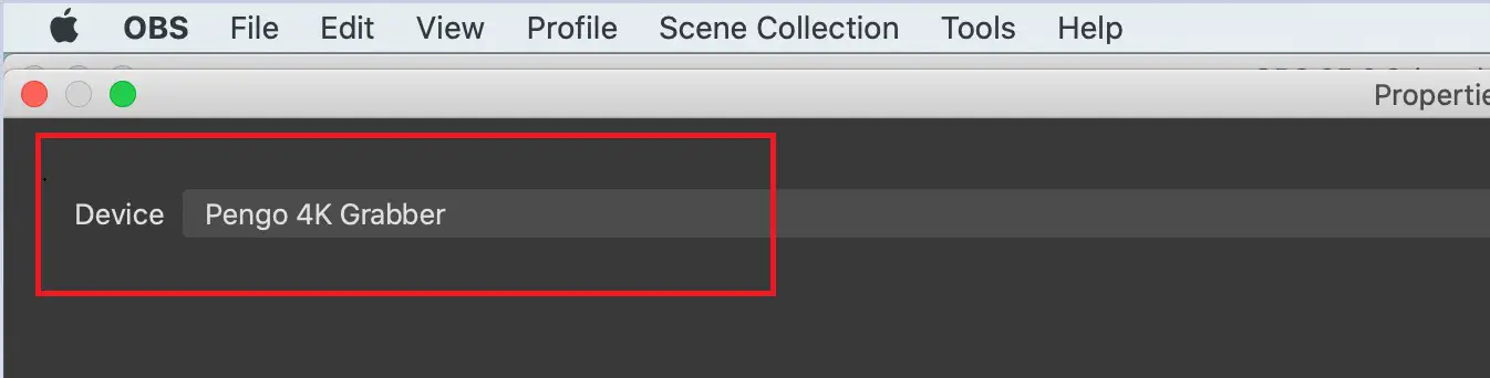pengo 8RGRA H01C01S0PE HDMI to USB C 4K Grabber - Audio Setting mca 3
