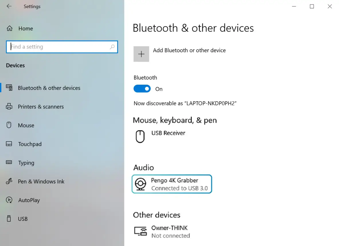 pengo 8RGRA H01C01S0PE HDMI to USB C 4K Grabber - Operating Instructions 1